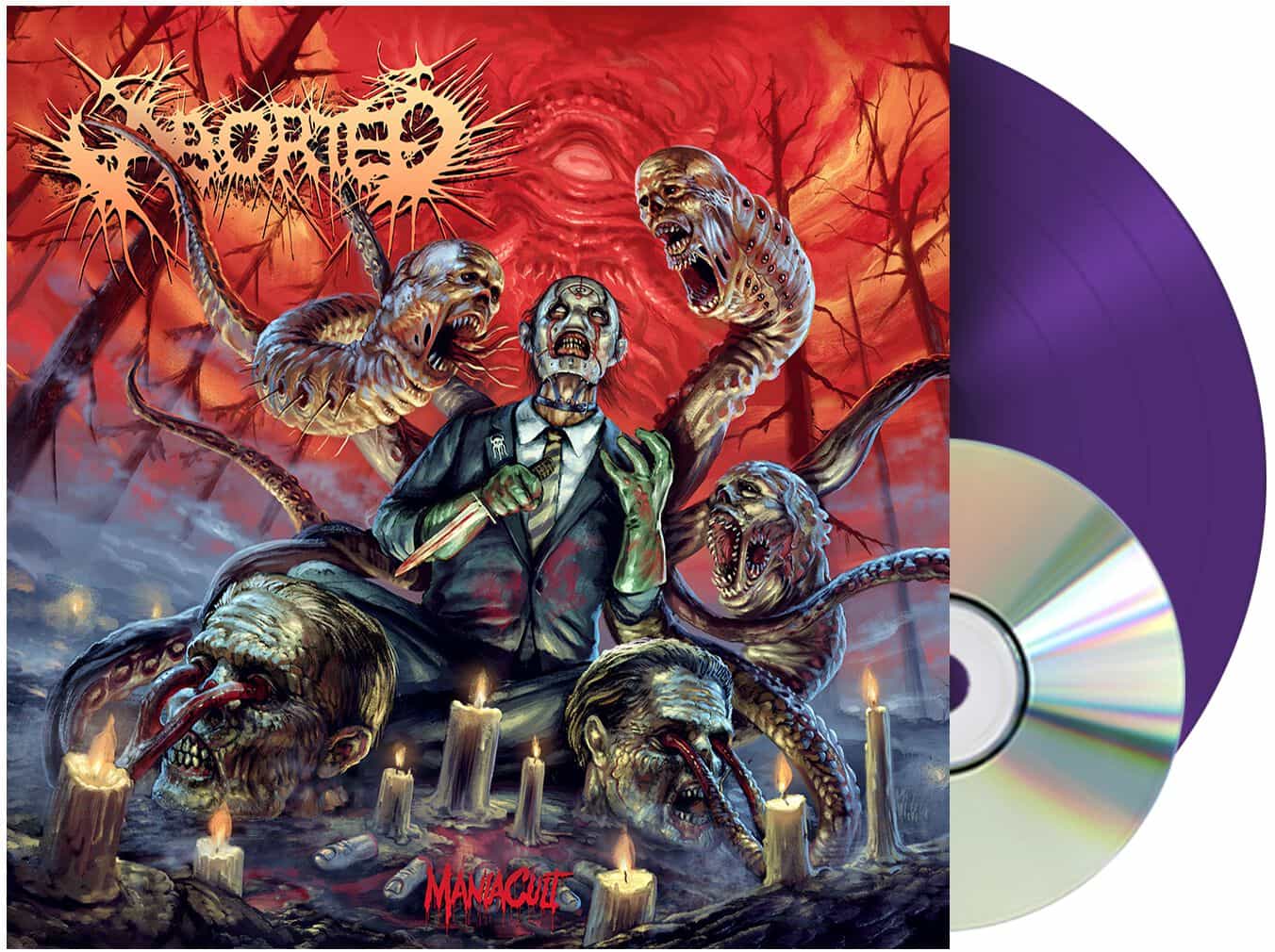 Aborted - Maniacult, Ltd Colored LP