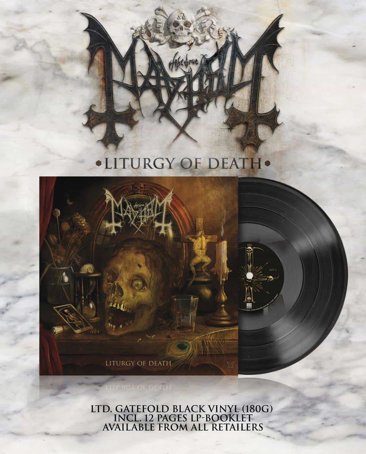 Mayhem - Liturgy Of Death, LP