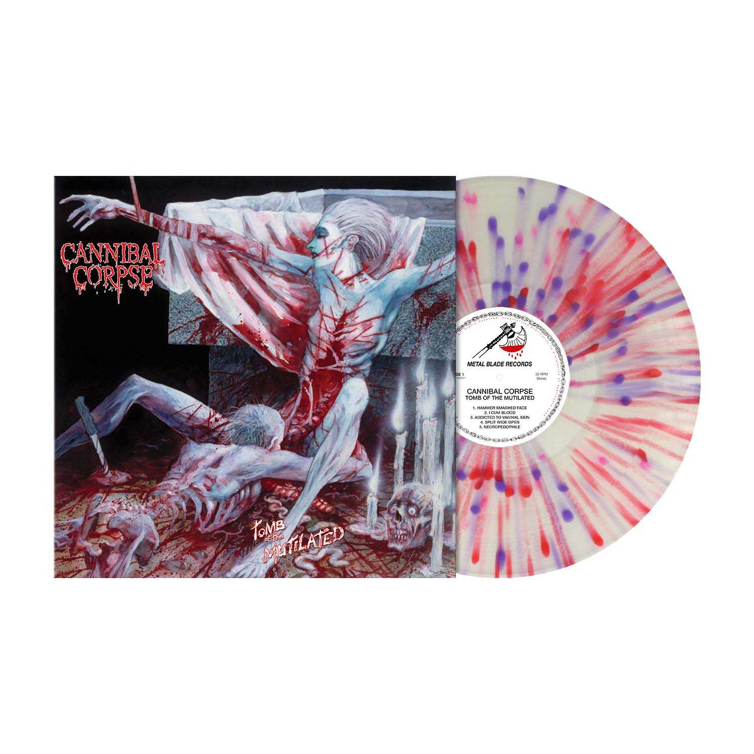 Cannibal Corpse - Tomb Of The Mutilated, Ltd Colored LP