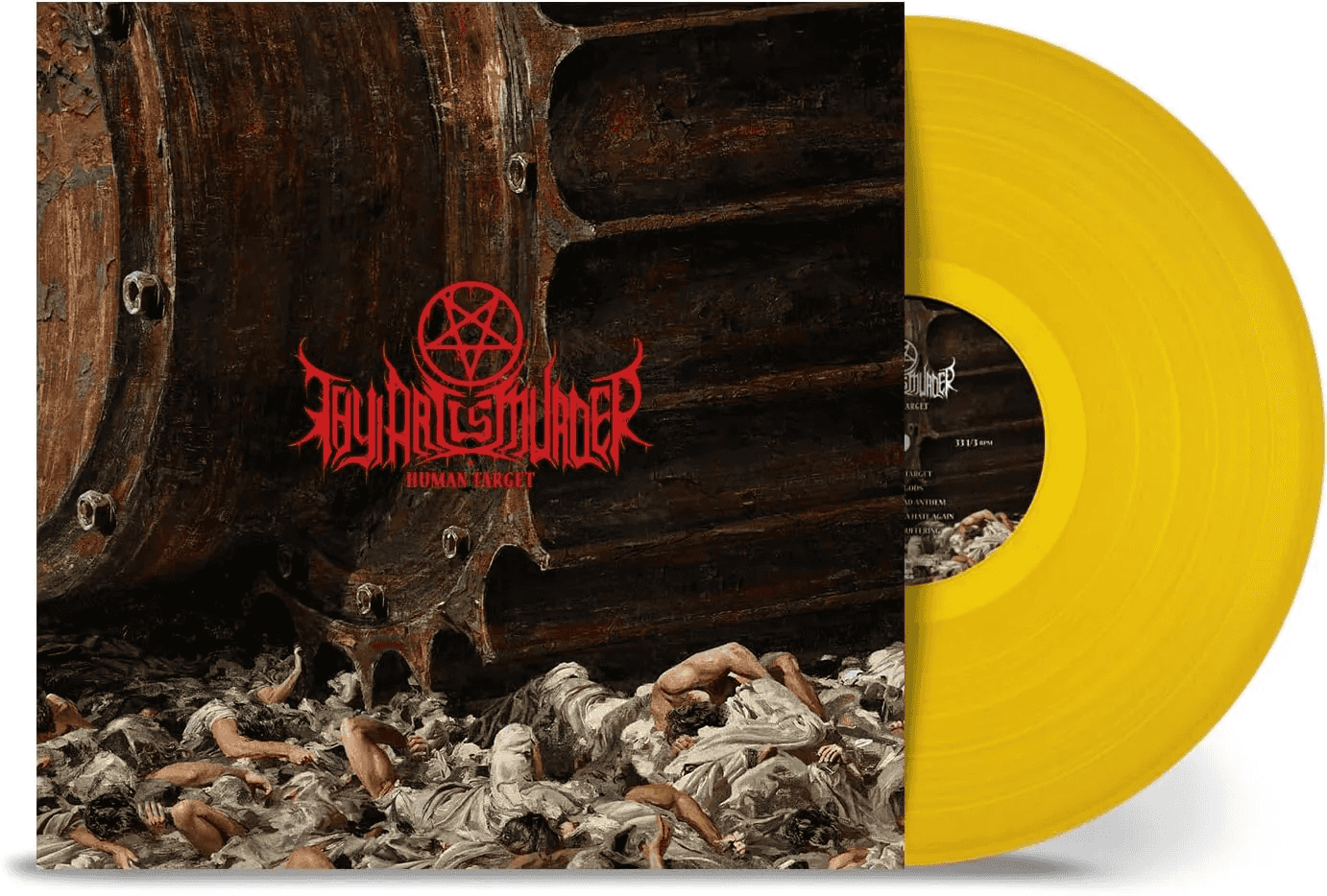 Thy Art Is Murder - Human Target, Ltd Colored LP