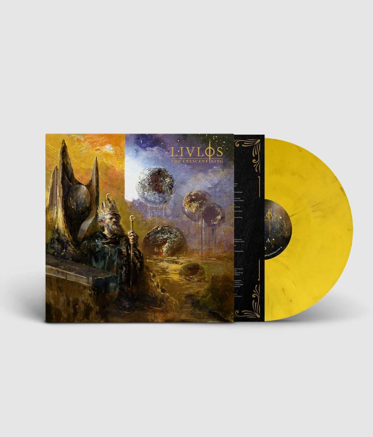 LIVLØS - The Crescent King, Ltd Colored LP