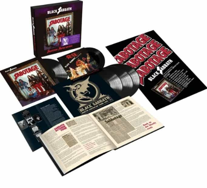 Black Sabbath - Sabotage Super Deluxe Box, 4LP+7"