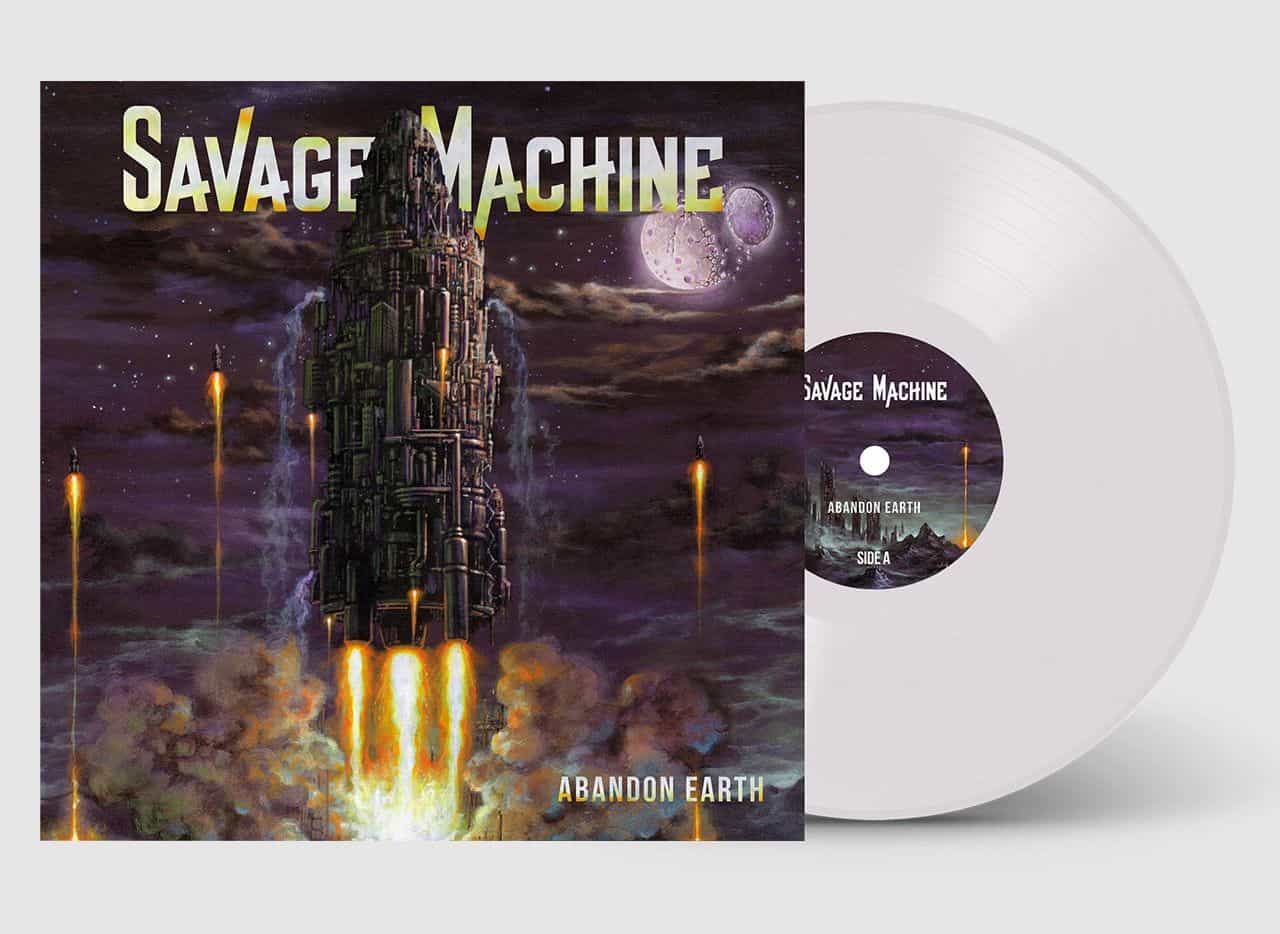 Savage Machine - Abandon Earth, Ltd Colored LP