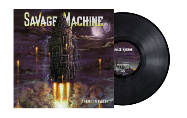Savage Machine - Abandon Earth, Gatefold, LP