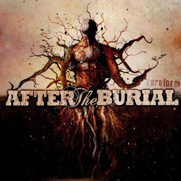 After The Burial - Rareform, Limited Orange vinyl with white splatter, 500 Copies (damaged cover, reduced price)