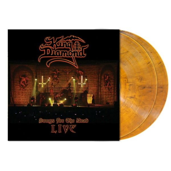 King Diamond - Songs From The Dead, Live, 2LP, Gatefold, Limited Transparent Amber Vinyl