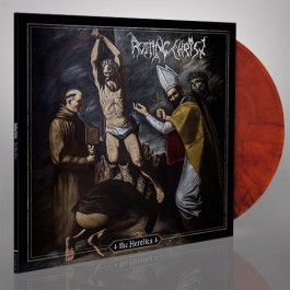 Rotting Christ - The Heretics, Gatefold, Limited Transparent Red & Black Marbled Vinyl, 600 Copies