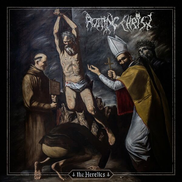 Rotting Christ - The Heretics, Gatefold, Limited Transparent Red & Black Marbled Vinyl, 600 Copies