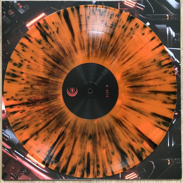 Crossfaith - Ex-Machina, Orange with Black Splatter Vinyl