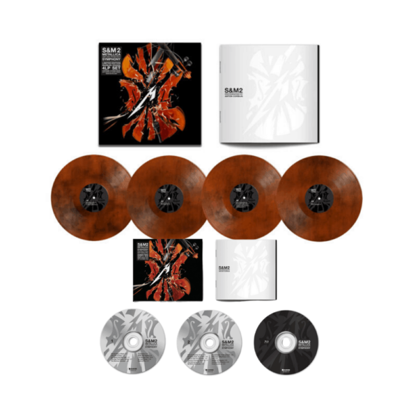 Metallica - S&M2, 4LP, Limited Orange/Black Marbled Vinyl 1