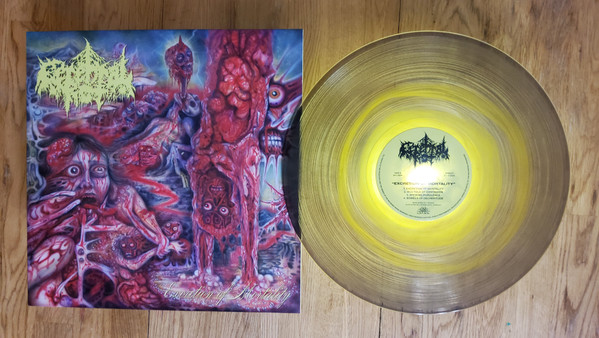 Cerebral Rot - Excretion Of Mortality, Ltd Colored LP 1